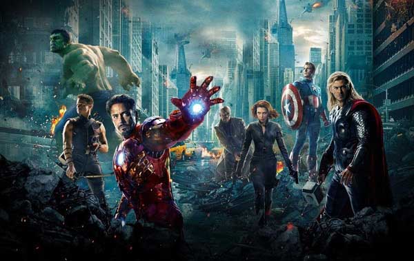 Los Vengadores al completo