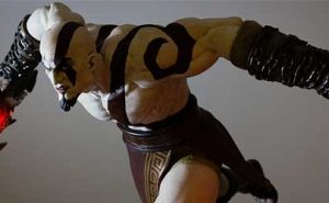 Figura Kratos de Gaming Heads